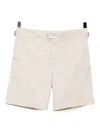 Raith Pecori Stretch-cotton Tailored Shorts In Neutral