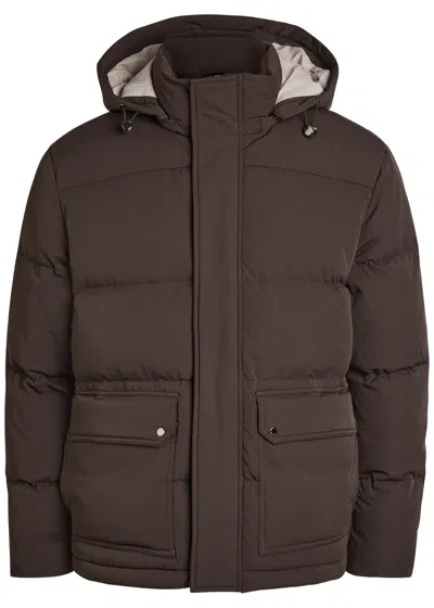 Raith Evertto Padded Shell Jacket In Brown
