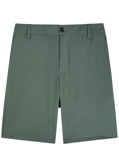Raith Luiz Hybrid Stretch-jersey Shorts In Sage