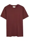 Raith Luxe Mercerised Cotton T-shirt In Multi