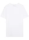 Raith Luxe Mercerised Cotton T-shirt In White