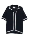 Raith Marconi-knit Shirt In Blue