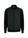 Raith Panelled Zip-up Jacket In Black