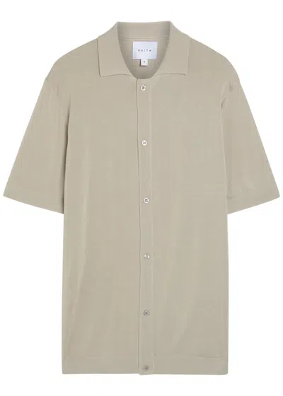 Raith Pedro Knit Shirt In Brown