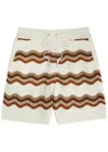 Raith Pimavera Wave Crotchet Knit Shorts