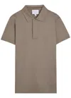 Raith Santi Mercerized Cotton Polo Shirt In Gray