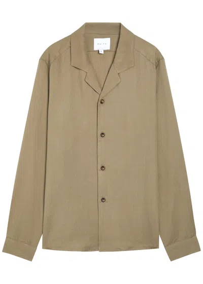 Raith Sergio Woven Shirt In Brown