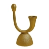 Raiz Studio Loop Candle Holder In Gold