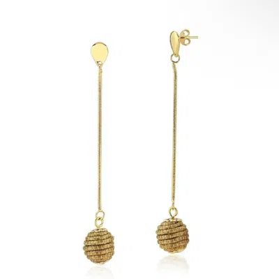 Raízes Women's Gold Bela Earrings
