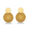 Raízes Women's Gold Cassia Earrings