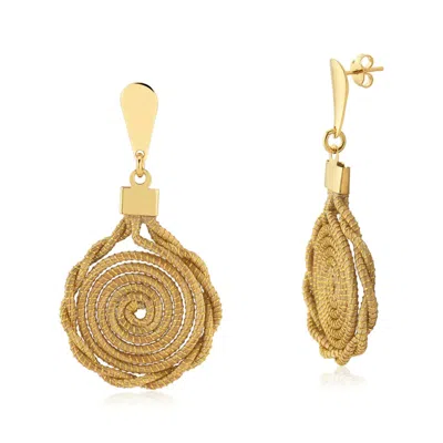 Raízes Women's Gold Claudia Earrings