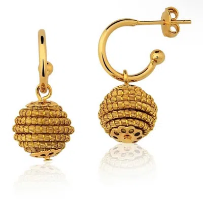 Raízes Women's Gold Emily Earrings