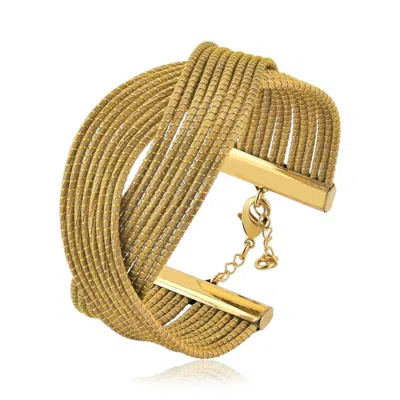 Raízes Women's Gold Hasna Bracelet
