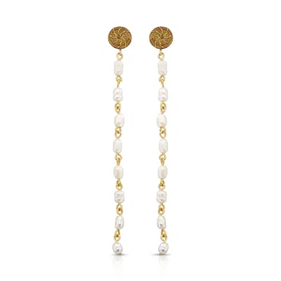 Raízes Women's Gold Jane Earrings