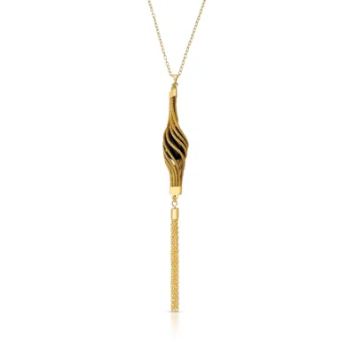 Raízes Women's Gold Oyá Necklace