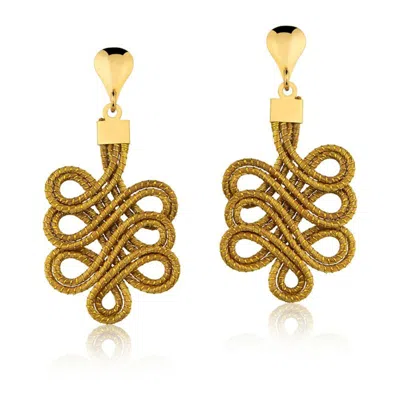 Raízes Women's Gold Roxanne Earrings