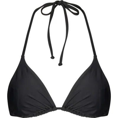 Raj Swim Vitals Jolie Triangle Bikini Top In Black