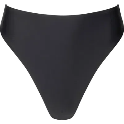 Raj Swim Vitals Kimmy High Waist Bikini Bottom In Black