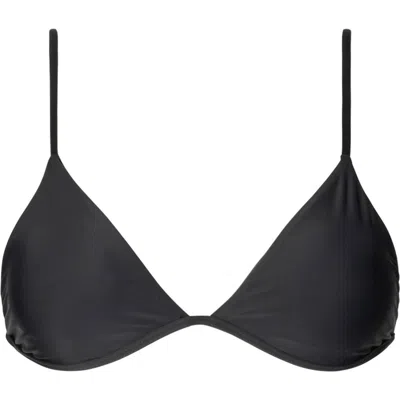 Raj Swim Vitals Whisper Bikini Top In Black