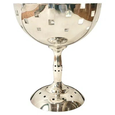 Pre-owned Raju Peddada Exotic Alloy Metal Fruit Bowl, Design Object By  - "amfortas" In Sand