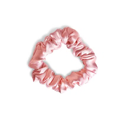 Rakhsh Rakhshi Women's Blush Pink Silk Scrunchie - Set Of Two