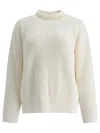 Rakkì Merino Wool Turtleneck Knitwear In Neutral