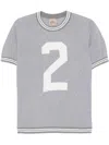 Rakkì Grey Cotton T-shirt In Grey