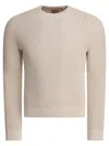 Rakkì Rakki Wool White Knitwear In Neutral