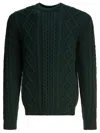 Rakkì Rakki Green Merino Wool Knitwear In Green
