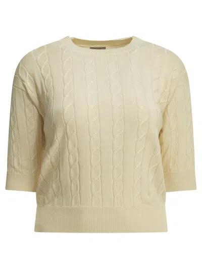 Rakkì Rakki 'almeria' Crew-neck Sweater In Neutral