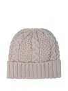 Rakkì Rakki Souffle Beanie Hat In Neutral