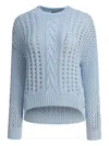 Rakkì Rakki Cotton Light Blue Knitwear In Blue