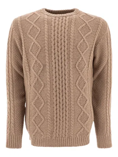 RAKKÌ CABLE-KNIT MERINO WOOL SWEATER
