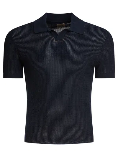 Rakkì Rakki Cotton Blue Polo Shirt
