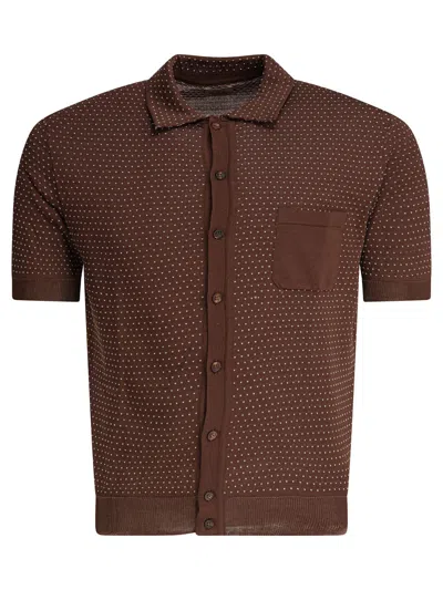 RAKKÌ RAKKI COTTON BROWN SHIRT