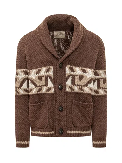 Rakkì Rakki Jacquard Blazer In Moro Noce