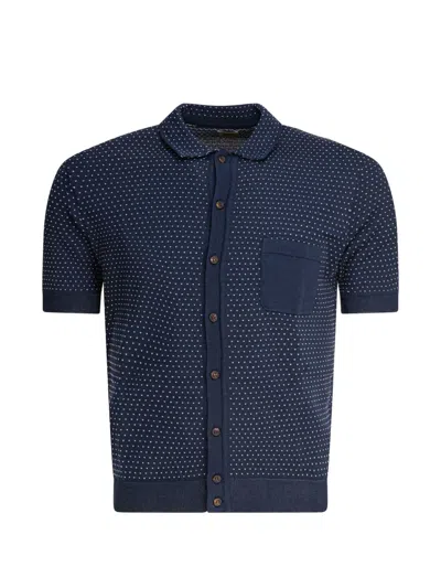 Rakkì Knitted Shirt In Blue
