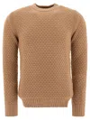 Rakkì Rakki Brown Merino Wool Knitwear In Brown