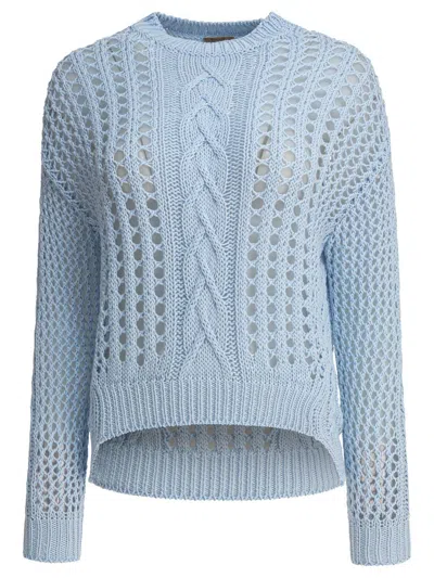 Rakkì Rakki Cotton Light Blue Knitwear