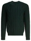 Rakkì Rakki Green Merino Wool Knitwear In Green