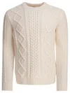 Rakkì Rakki Wool White Knitwear In Neutral