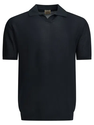 Rakkì "marlon Brando" Polo Shirt In Blue