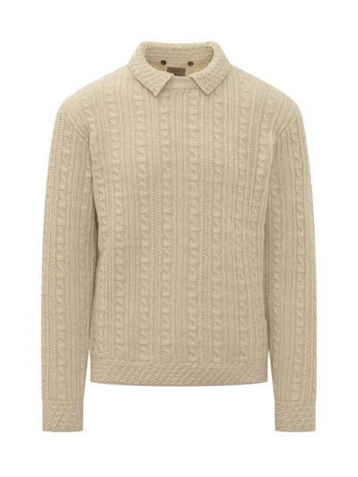 Rakkì Rakki Mixed-stitch Knit Pullover In Pattern