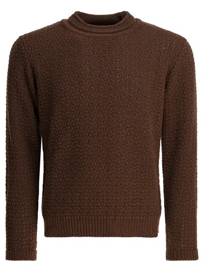 RAKKÌ RAKKÌ "NOTRE DAME" CREWNECK SWEATER