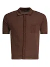 Rakkì Rakki Cotton Brown Shirt In Brown