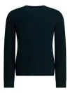 Rakkì Ribbed Crew-neck Sweater In Green