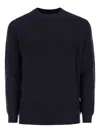 Rakkì Rebel Ribbed Crew-neck Sweater In Multi
