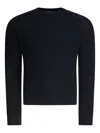 Rakkì Ribbed Crew-neck Sweater In Blue