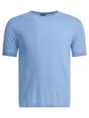 Rakkì Cotton Short-sleeve T-shirt In Blue