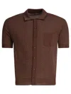 Rakkì Rakki Cotton Brown Shirt In Black
